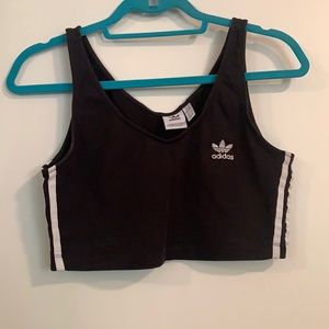 Worn once! Cropped workout tank